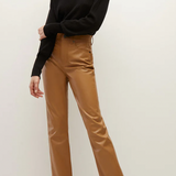 Veronica Beard Joey Vegan Leather Pant - The Posh Peacock