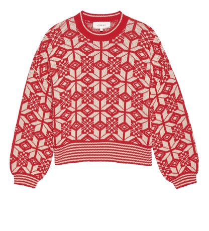 The Great Snowflake Pullover Sweater