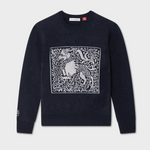 White + Warren Tapestry Dragon Crew Neck - The Posh Peacock