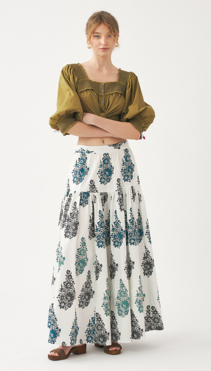 Muguet Maxi Skirt - The Posh Peacock