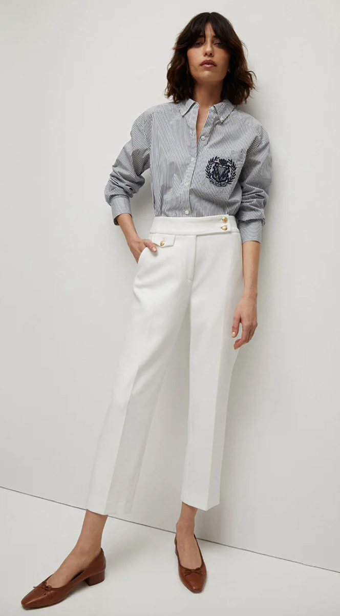 Renzo Crop Pant - The Posh Peacock