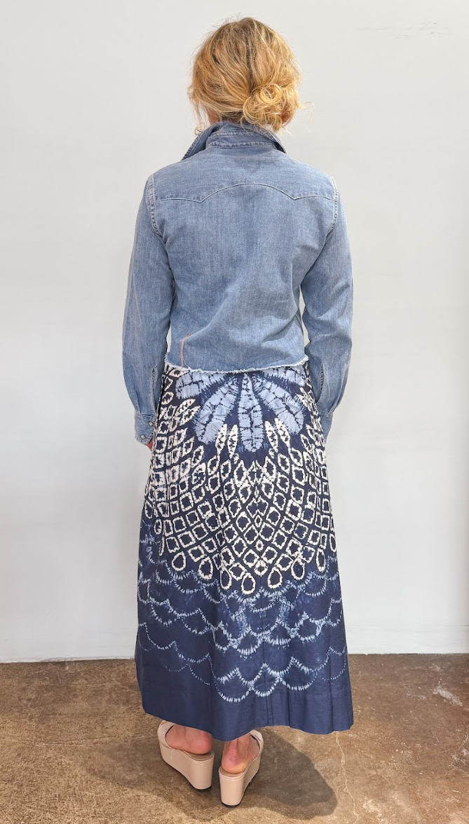 Blythe Dye Print Skirt - The Posh Peacock