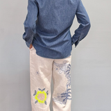 Eden Embroidery Linen Pants - The Posh Peacock