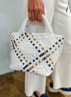 Falorni Small Woven Bag With Shoulder Strap