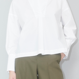 Poplin Pullover Blouse