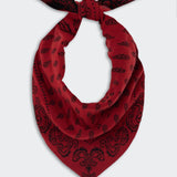 The Wild Rag In Carmine/Black