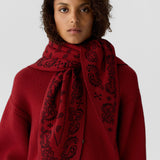 The Wild Rag In Carmine/Black
