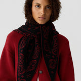 The Wild Rag In Carmine/Black