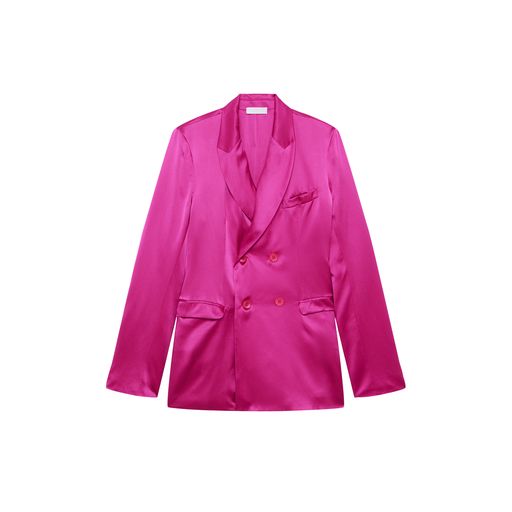 Virginie Silk Blazer - The Posh Peacock