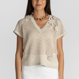 Adrian Crochet Top - Saint Art
