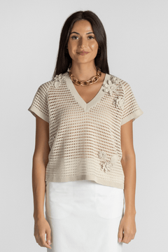 Adrian Crochet Top - Saint Art