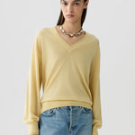 Airy V Neck Sweater - Guest In Residence