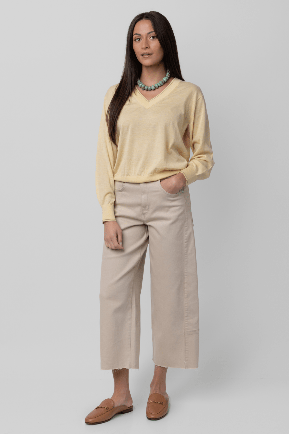 Airy V Neck Sweater - Guest In Residence