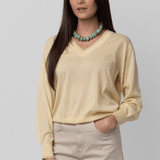 Airy V Neck Sweater - Guest In Residence