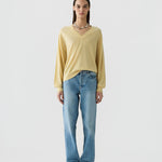 Airy V Neck Sweater - Guest In Residence