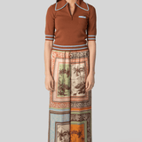 Alberta Silk Pant - Alemais