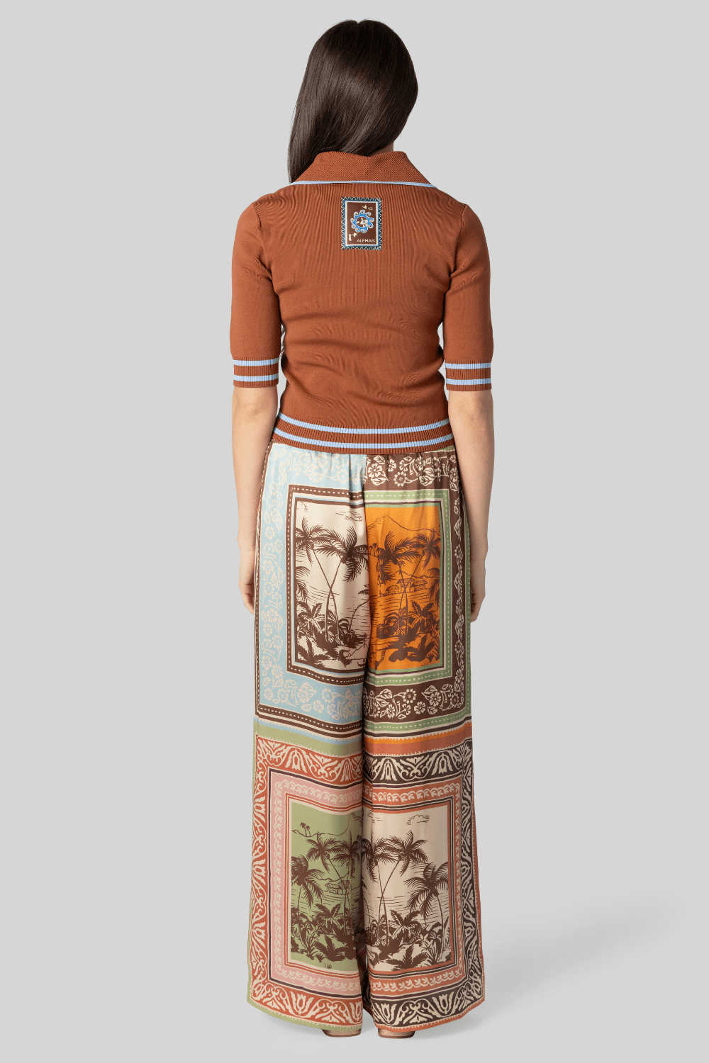 Alberta Silk Pant - Alemais