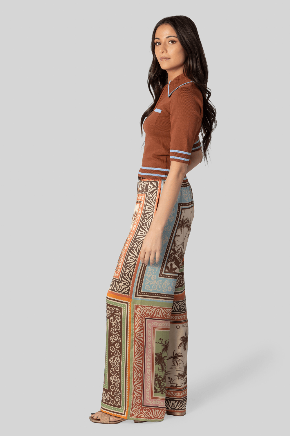 Alberta Silk Pant - Alemais