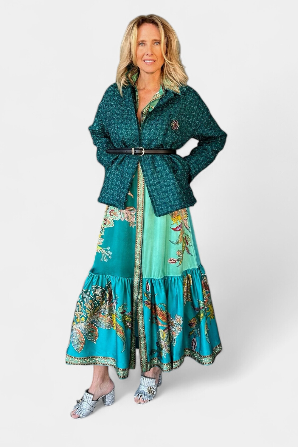 Boucle Tweed Jacket - The Posh Peacock