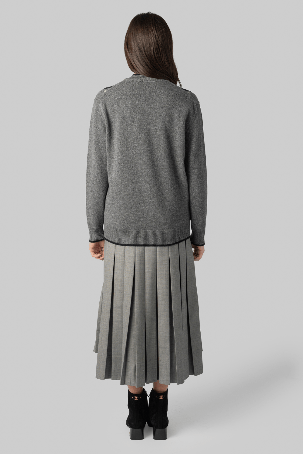 Argyle V - Neck Sweater - Plan C