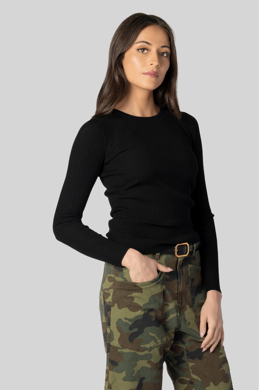 Atlas Rib Sweater - Saint Art