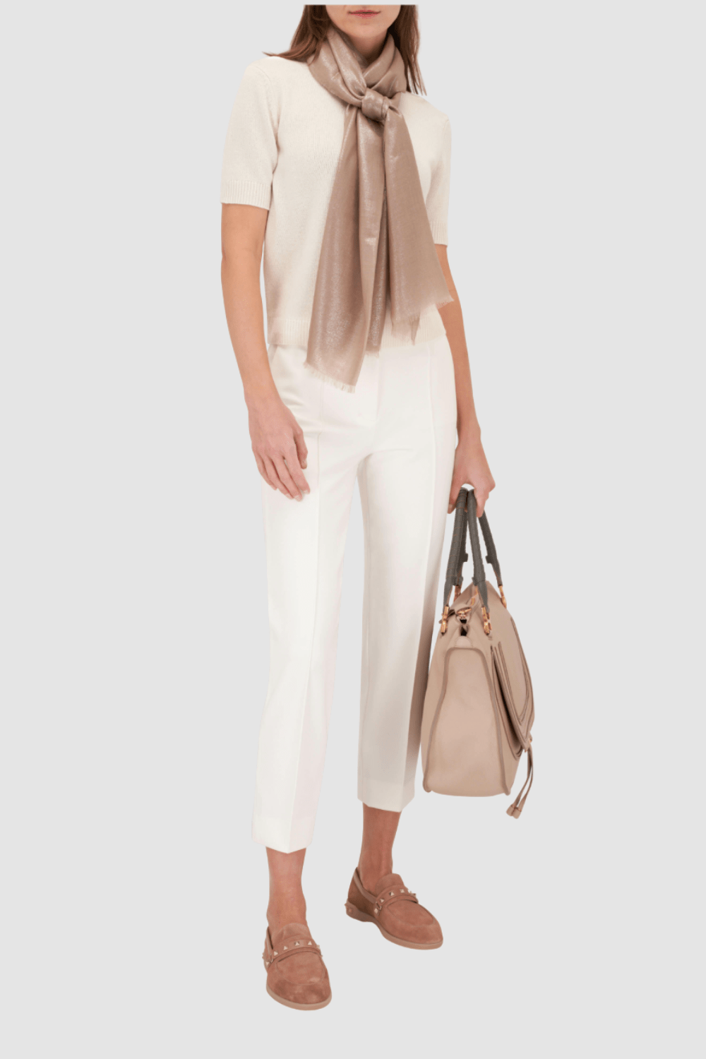 Audrey Ivory Sweater - TWP