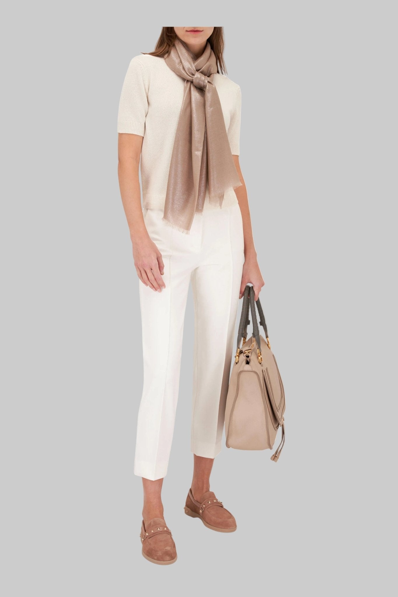 Audrey Ivory Sweater - TWP