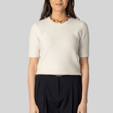 Audrey Ivory Sweater - TWP