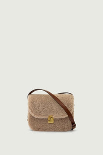 Bellissima Shearling Mini Bag - Soeur