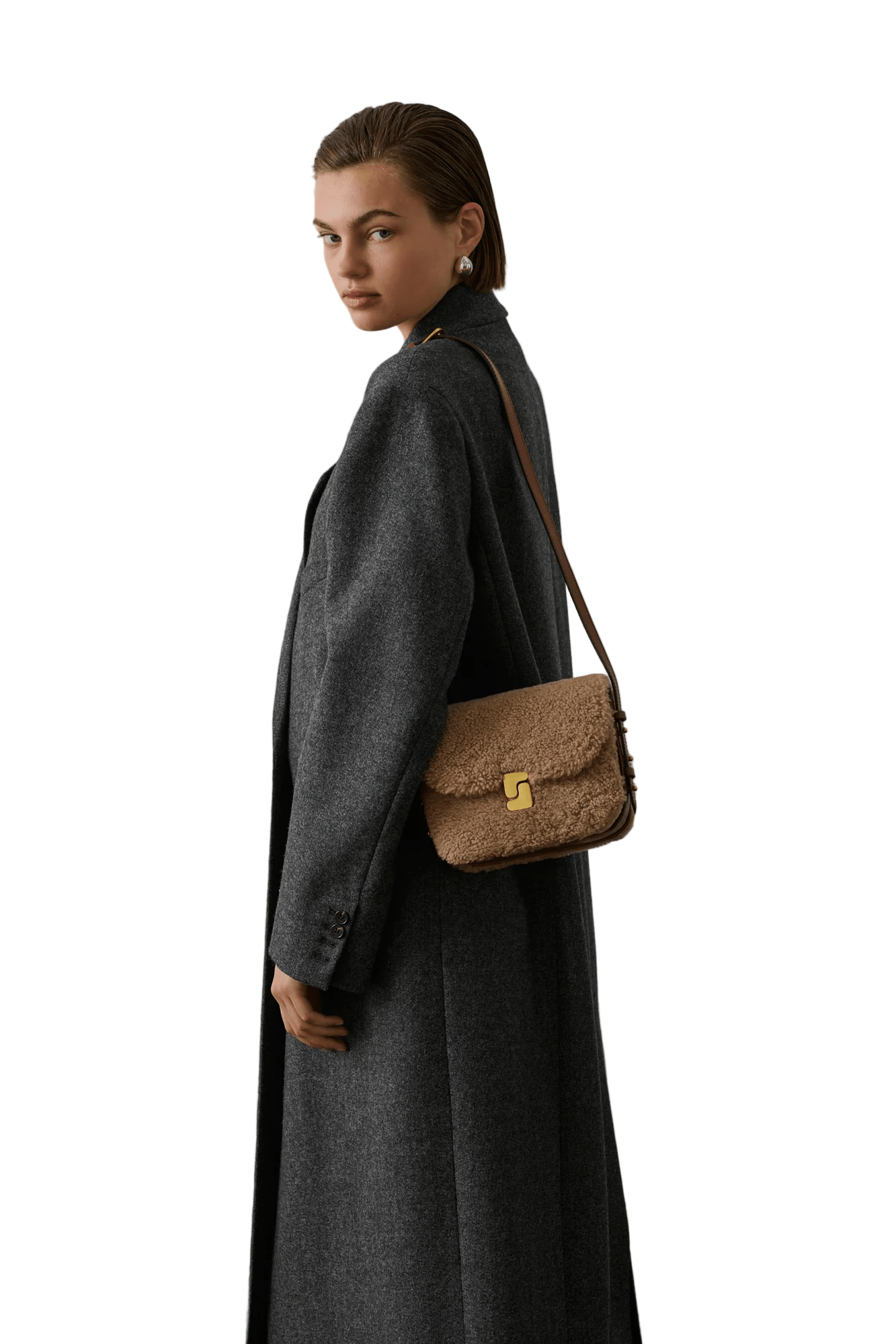 Bellissima Shearling Mini Bag - Soeur