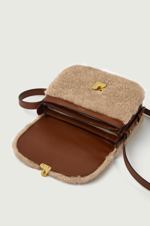 Bellissima Shearling Mini Bag - Soeur