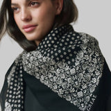 Big Bandana Black Scarf - The Great