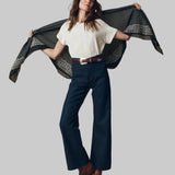 Big Bandana Black Scarf - The Great