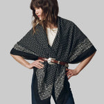 Big Bandana Black Scarf - The Great