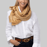 Big Bandana Marigold Scarf - The Great