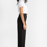 Black Buckle Pant - Gauchere