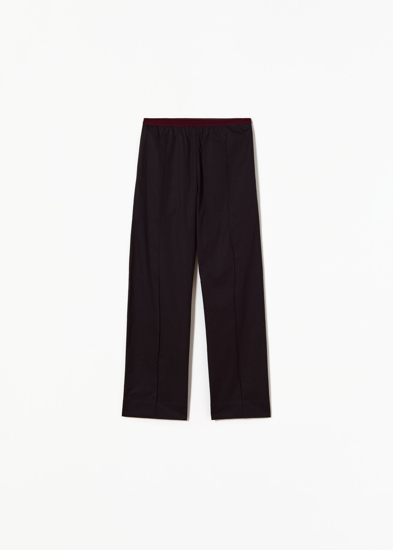 Black Poplin Trouser - Plan C
