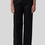Black Poplin Trouser - Plan C