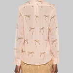 Bow Print Voile Shirt - Forte Forte