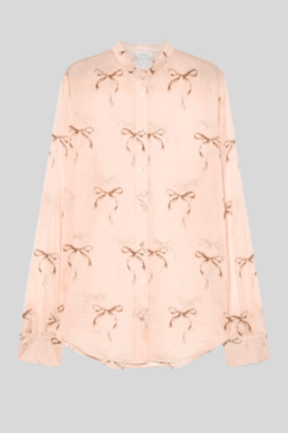Bow Print Voile Shirt - Forte Forte
