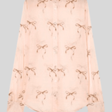 Bow Print Voile Shirt - Forte Forte