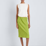 Bradley Crewneck in Textured Cotton - Proenza Schouler White Label