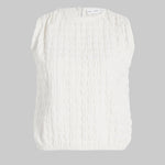 Bradley Crewneck in Textured Cotton - Proenza Schouler White Label
