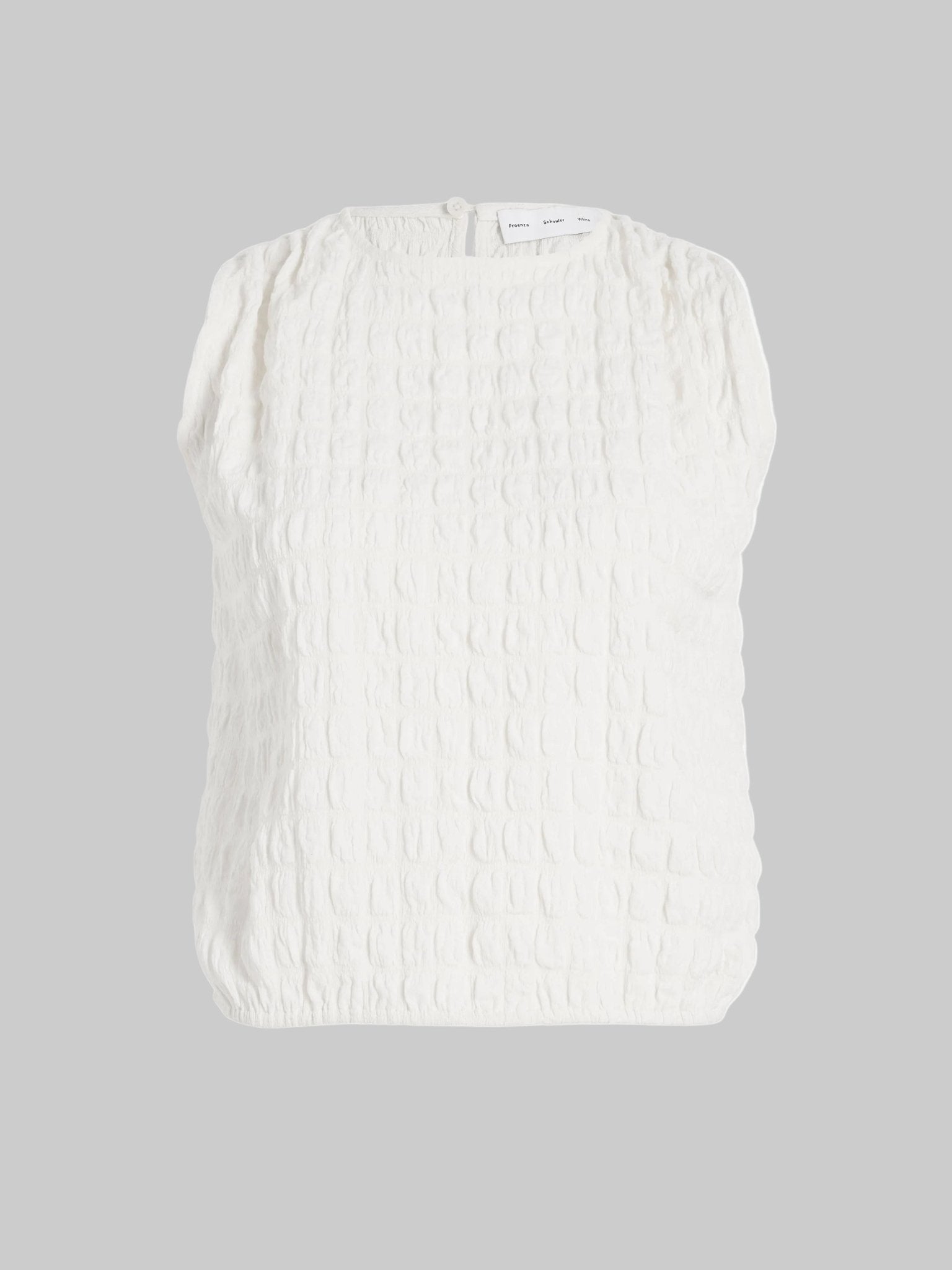 Bradley Crewneck in Textured Cotton - Proenza Schouler White Label
