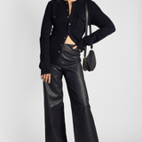 Nappa Stretch Leather Pant - The Posh Peacock