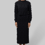 Bree Embellished Midi Skirt - Simkhai