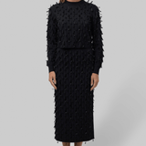 Bree Embellished Midi Skirt - Simkhai