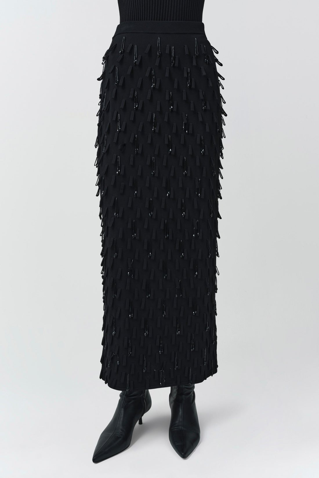Bree Embellished Midi Skirt - Simkhai