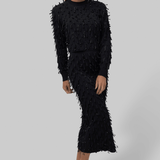 Bree Embellished Midi Skirt - Simkhai