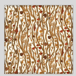 Carre Scarf Honey Garden Print - La Prestic Ouiston